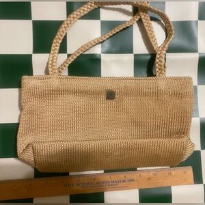 Lina wicker style purse